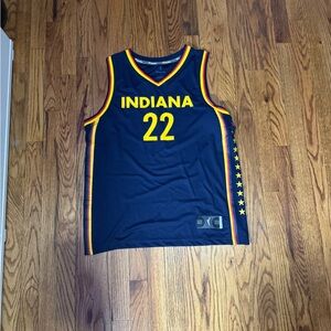 Nike Blue and Yellow Indiana Jersey